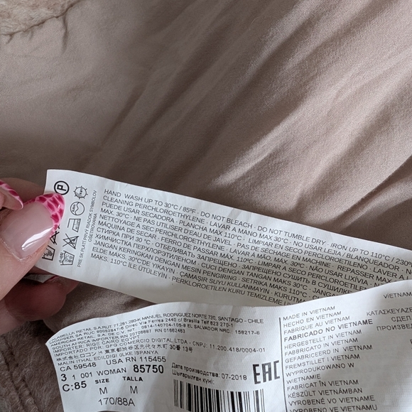 Mango | Teddy Sherpa Style Cocoon Coat - Picture 5 of 11